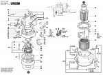 Bosch 0 601 971 242 GAS 1000 RF Industrial Vacuum Cleaner 240 V / GB Spare Parts GAS1000RF